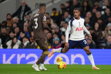 Tottenham Hotspur 'dan Wilson Odobert Premier League maçında Tottenham Hotspur' a karşı Tottenham Hotspur Stadyumu, Londra, 6 Aralık 2025 