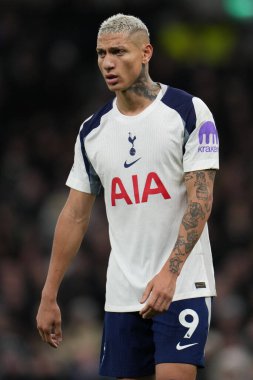 Tottenham Hotspur 'dan Richarlison Premier Lig maçında Tottenham Hotspur, Brentford' a karşı Tottenham Hotspur Stadyumu, Londra, 6 Aralık 2025 
