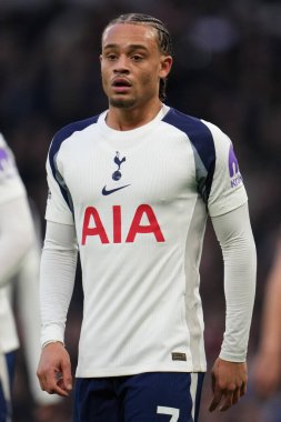 Tottenham Hotspur 'dan Xavi Simons Premier Lig karşılaşmasında Tottenham Hotspur, Brentford' a karşı Tottenham Hotspur Stadyumu, Londra, 6 Aralık 2025 