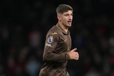 Premier Lig karşılaşmasında Brentford 'dan Vitaly Janelt Tottenham Hotspur ile Brentford arasındaki Tottenham Hotspur Stadyumu, Londra, 6 Aralık 2025 