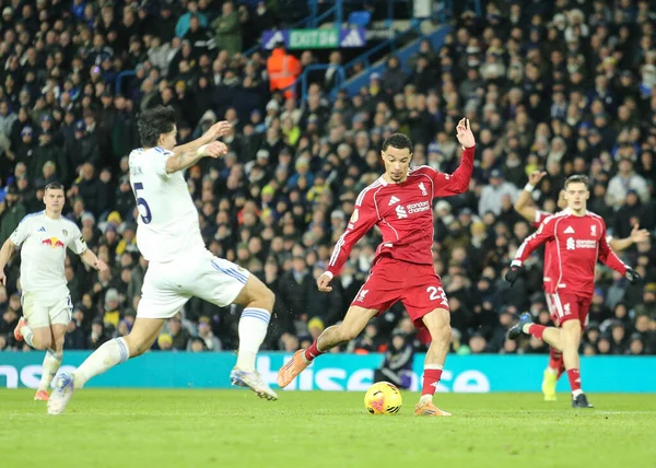 Liverpool 'dan Hugo Ekitike, 6 Aralık 2025' te İngiltere 'nin Elland Road kentinde oynanan Premier League maçı Leeds United-Liverpool maçında 0-1 berabere kaldı. 