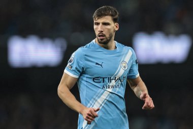 Ruben Dias of Manchester City during the Premier League match Manchester City vs Sunderland at Etihad Stadium, Manchester, United Kingdom, 6th December 2025 