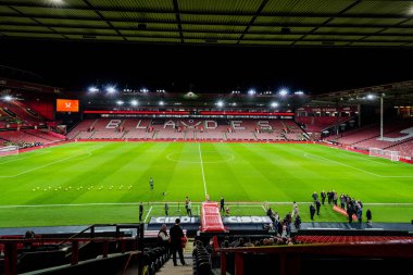 Gök Bahis Şampiyonası 'nda Sheffield United, Norwich City' ye karşı Bramall Lane, Sheffield, İngiltere 'de 9 Aralık 2025' te yapılan saha atışı. 