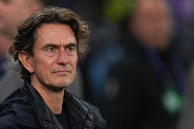 Thomas Frank Tottenham Hotspur 'un UEFA Şampiyonlar Ligi Maçı' nda teknik direktörü Tottenham Hotspur 'a karşı Slavia Prag, Tottenham Hotspur Stadyumu, Londra, İngiltere, 9 Aralık 2025 