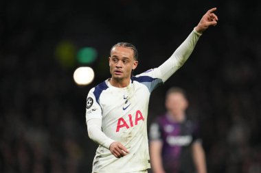 Xavi Simons of Tottenham Hotspur during the UEFA Champions League Matchday 6 of 8 Tottenham Hotspur vs Slavia Prague at Tottenham Hotspur Stadium, London, United Kingdom, 9th December 2025 