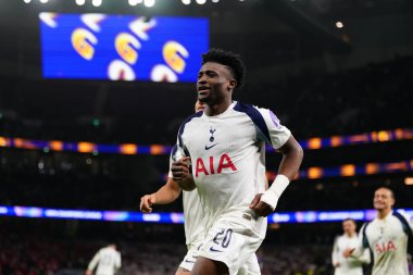 Tottenham Hotspur 'dan Muhammed Kudus, 9 Aralık 2025' te Tottenham Hotspur Stadyumu 'nda Tottenham Hotspur' a karşı oynanan 6. 