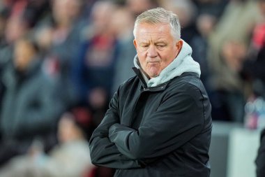 Chris Wilder, Sheffield United 'ın teknik direktörü. 9 Aralık 2025' te Sheffield United Norwich City 'e karşı Bramall Lane, Sheffield, İngiltere' de oynanan maçta. 