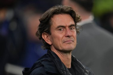 Thomas Frank Tottenham Hotspur 'un UEFA Şampiyonlar Ligi Maçı' nda teknik direktörü Tottenham Hotspur 'a karşı Slavia Prag, Tottenham Hotspur Stadyumu, Londra, İngiltere, 9 Aralık 2025 