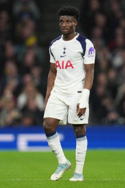 Tottenham Hotspur 'dan Mohammed Kudus UEFA Şampiyonlar Ligi Maçı sırasında Tottenham Hotspur' a karşı Slavia Prag, Tottenham Hotspur Stadyumu, Londra, İngiltere, 9 Aralık 2025 