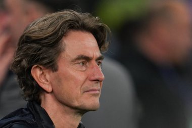 Thomas Frank Tottenham Hotspur 'un UEFA Şampiyonlar Ligi Maçı' nda teknik direktörü Tottenham Hotspur 'a karşı Slavia Prag, Tottenham Hotspur Stadyumu, Londra, İngiltere, 9 Aralık 2025 