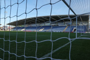 13 Aralık 2025 'te Chesterfield, Chesterfield' daki SMH Group Stadyumu 'nda oynanan Sky Bet 2 karşılaşması öncesinde SMH Group Stadyumu' nun genel görünümü