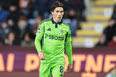 Premier Lig maçında Fulham 'dan Harry Wilson, Burnley' e karşı Turf Moor, Burnley, Birleşik Krallık, 13 Aralık 2025