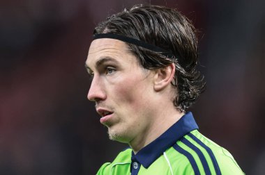 Premier Lig maçında Fulham 'dan Harry Wilson, Burnley' e karşı Turf Moor, Burnley, Birleşik Krallık, 13 Aralık 2025