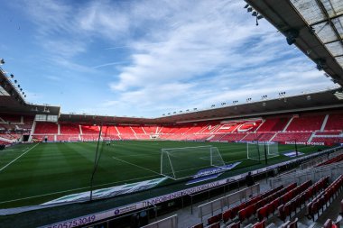 Riverside Stadyumu 'nun, Middlesbrough - Queens Park Rangers maçı öncesinde Riverside Stadyumu, Middlesbrough, Birleşik Krallık, 13 Aralık 2025