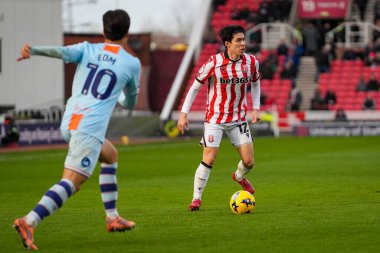 Stoke City 'den Tatsuki Seko topla birlikte Swansea City' den Eom Ji-Sung, Stoke City ile Swansea City arasındaki 13 Aralık 2025 'teki Bet365 Stadyumu karşılaşmasında yarışacak.