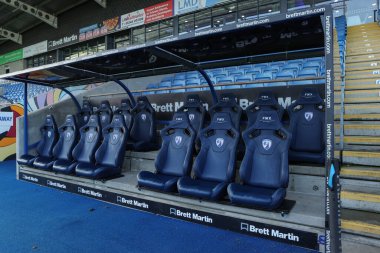 13 Aralık 2025 'te Chesterfield, Chesterfield' daki SMH Group Stadyumu 'nda oynanan Sky Bet 2 karşılaşması öncesinde SMH Group Stadyumu' nun genel görünümü