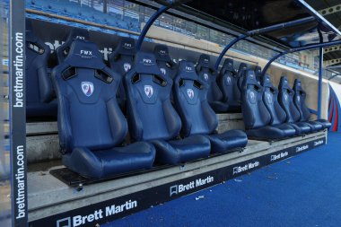 13 Aralık 2025 'te Chesterfield, Chesterfield' daki SMH Group Stadyumu 'nda oynanan Sky Bet 2 karşılaşması öncesinde SMH Group Stadyumu' nun genel görünümü