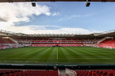 Riverside Stadyumu 'nun, Middlesbrough - Queens Park Rangers maçı öncesinde Riverside Stadyumu, Middlesbrough, Birleşik Krallık, 13 Aralık 2025