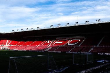 Riverside Stadyumu 'nun, Middlesbrough - Queens Park Rangers maçı öncesinde Riverside Stadyumu, Middlesbrough, Birleşik Krallık, 13 Aralık 2025