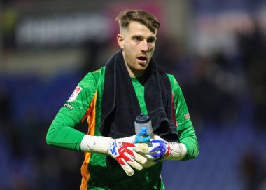 Chesterfield goalkeeper Zach Hemming during the Sky Bet League 2 match Chesterfield vs Barnet at SMH Group Stadium, Chesterfield, United Kingdom, 13th December 2025