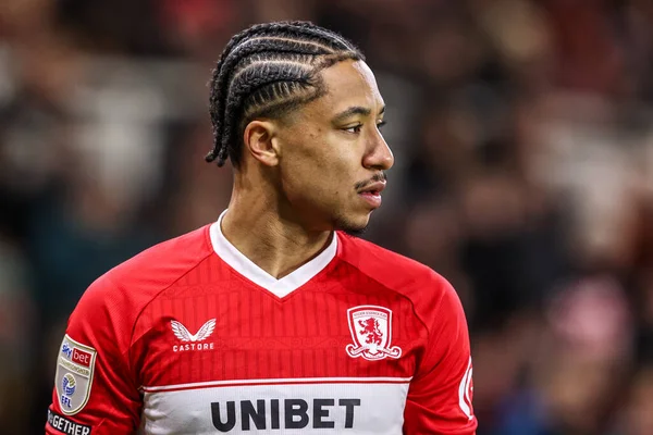 Middlesbrough 'dan Samuel Silvera Gök İddia Şampiyonası' nda Middlesbrough, Queens Park Rangers 'a karşı Riverside Stadyumu, Middlesbrough, Birleşik Krallık, 13 Aralık 2025