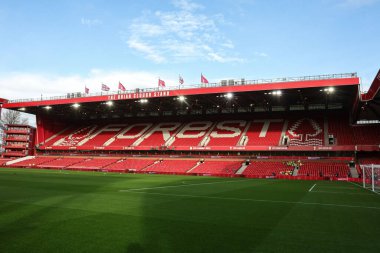 Premier Lig maçında The City Ground 'un genel görünümü Nottingham Forest' a karşı Tottenham Hotspur City Ground, Nottingham, İngiltere 'de 14 Aralık 2025