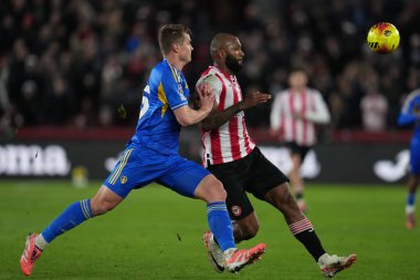 Premier Lig maçı sırasında Brentford, Leeds United 'a karşı Gtech Community Stadyumu, Londra, Birleşik Krallık, 14 Aralık 2025