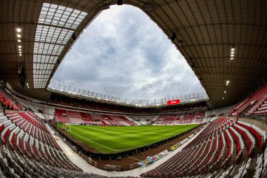 Premier Lig karşılaşması öncesinde Sunderland - Newcastle United Stadyumu, Sunderland, İngiltere, 14 Aralık 2025