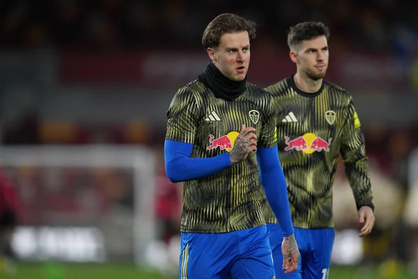 Leeds United 'dan Joe Rodon Premier Lig karşılaşması öncesinde Brentford - Leeds United Gtech Community Stadyumu, Londra, Birleşik Krallık, 14 Aralık 2025
