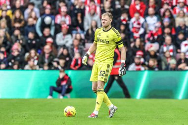 Newcastle United kalecisi Aaron Ramsdale Premier League maçında Sunderland - Newcastle United Stadyumu, Sunderland, Birleşik Krallık, 14 Aralık 2025