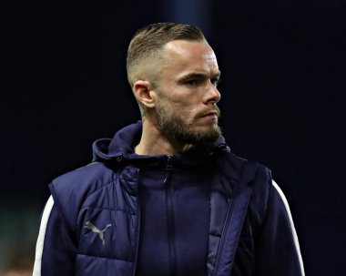 Derby County 'den Joe Ward 15 Aralık 2025' te Sheffield Wednesday - Derby County maçı öncesinde Sheffield, Sheffield, İngiltere