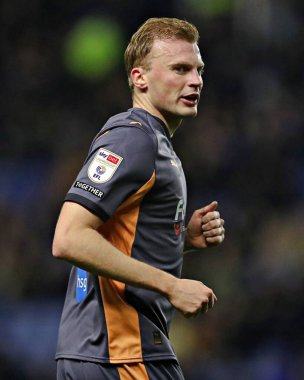 Derby County 'den Sondre Langas, 15 Aralık 2025' te Sheffield Wednesday-Derby County maçında, Hillsborough, Sheffield, Birleşik Krallık 'ta karşı karşıya geldi.