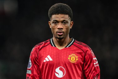 Manchester United ile Bournemouth arasında oynanan Premier League maçında Manchester Untie 'li Amad Diallo, Old Trafford, Manchester, İngiltere, 15 Aralık 2025