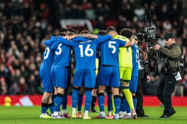 Bournemouth, 15 Aralık 2025 'te Old Trafford, Manchester, Birleşik Krallık' ta oynanan Premier League maçında takım olarak bir araya geldi.