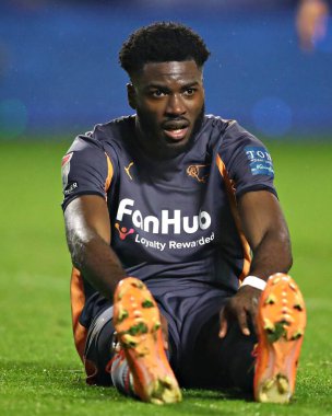 Derby County 'den Patrick Agyemang 15 Aralık 2025' te Sheffield Çarşamba günü Hillsborough, Sheffield, İngiltere 'de Derby County maçında