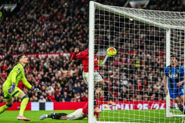 Manchester Untie 'den Amad Diallo Premier League maçında Manchester United ile Old Trafford, Manchester, İngiltere' de oynanan 15 Aralık 2025 karşılaşmasında 1-0 berabere kaldı.