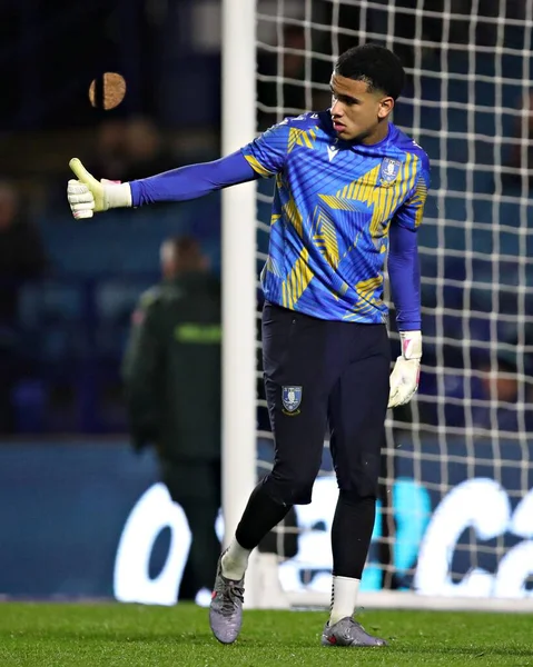 Sheffield 'li Pierce Charles, 15 Aralık 2025' te Sheffield Wednesday - Derby County maçı öncesinde Sheffield, Sheffield, İngiltere