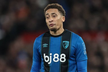 Bournemouth 'dan Marcus Tavernier Premier League maçı sırasında Manchester United ile Bournemouth maçında Old Trafford, Manchester, İngiltere' de, 15 Aralık 2025
