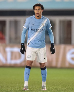 Manchester City 'den Emilio Lawrence Premier League Uluslararası Kupası maçında Manchester City - Real Madrid Joie Stadyumu, Manchester, İngiltere, 16 Aralık 2025