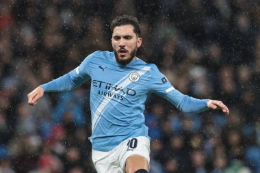 Manchester City 'den Rayan Cherki 17 Aralık 2025 tarihinde Etihad Stadyumu' nda Manchester City ile Brentford arasındaki Carabao Kupası çeyrek final maçında