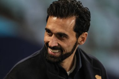 Alvaro Arbeloa the head coach of Real Madrid Castilla during the Premier League International Cup match Manchester City vs Real Madrid at Joie Stadium, Manchester, United Kingdom, 16th December 2025