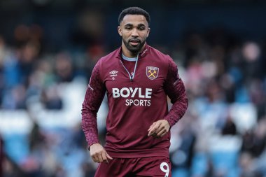 West Ham United takımından Callum Wilson Premier League maçında Manchester City - West Ham United maçı sırasında Etihad Stadyumu, Manchester, İngiltere, 20 Aralık 2025