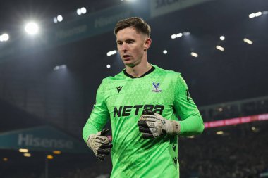 Kristal Saray kalecisi Dean Henderson Premier Lig maçı sırasında Leeds United, Kristal Saray 'a karşı Elland Road, Leeds, İngiltere, 20 Aralık 2025
