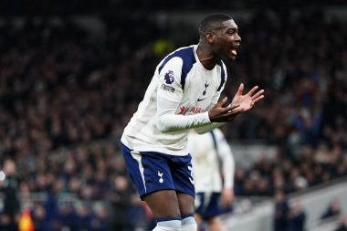 Tottenham Hotspur 'dan Randal Kolo Muani Premier Lig karşılaşmasında Tottenham Hotspur Liverpool' a karşı Tottenham Hotspur Stadyumu, Londra, İngiltere, 20 Aralık 2025