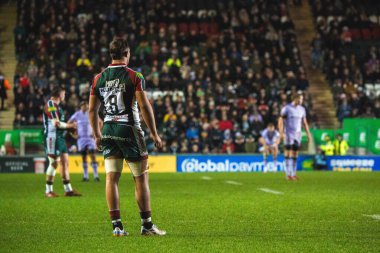 Leicester Kaplanları 'ndan Joaquin Moro Gallagher Premiership maçı sırasında Leicester Tigers, Gloucester Rugby' ye karşı Mattioli Woods Welford Road Stadyumu, Leicester, İngiltere, 19 Aralık 2025