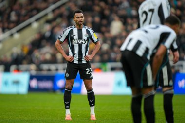 Newcastle United takımından Jacob Murphy 20 Aralık 2025 'te St. James' s Park, Newcastle, İngiltere 'de oynanan Premier League maçı sırasında Chelsea ile karşı karşıya geldi.