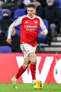 Arsenal 'den Viktor Gyokeres, 20 Aralık 2025' te Liverpool, Liverpool 'daki Hill Dickinson Stadyumu' nda oynanan Premier League maçında topu aldı.