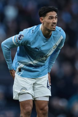 Manchester City - West Ham United Premier League maçında Tijjani Reijnders, Etihad Stadyumu, Manchester, İngiltere, 20 Aralık 2025