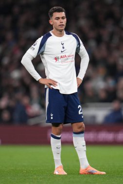 Tottenham Hotspur 'dan Brennan Johnson Premier Lig maçı sırasında Tottenham Hotspur Liverpool' a karşı Tottenham Hotspur Stadyumu, Londra, 20 Aralık 2025