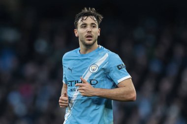 Nico Gonzalez of Manchester City during the Premier League match Manchester City vs West Ham United at Etihad Stadium, Manchester, United Kingdom, 20th December 2025